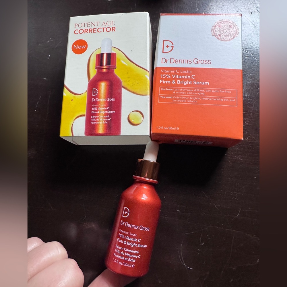 Dr. Dennis Gross Potent Age Corrector Vitamin C Firm Bright Serum NEW Box 1 Floz